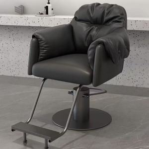 Chaise de salon de coiffure professionnelle avec fonction de levage et de rotation - Convient pour la coupe de cheveux, la permanente et la coloration - Product Image 2