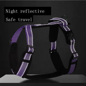 Produsen hitam MOQ rendah bentuk <span class=keywords><strong>H</strong></span> ergonomis Dachshund tali pengaman anjing peliharaan keren - Product Image 2