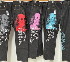 <span class=keywords><strong>Jeans</strong></span> Denim Extreme SDL Sky Tower, Moda Trendy, Alta Qualità, <span class=keywords><strong>Cargo</strong></span> Invernale da <span class=keywords><strong>Uomo</strong></span>, Stile Hip Hop - Product Image 1