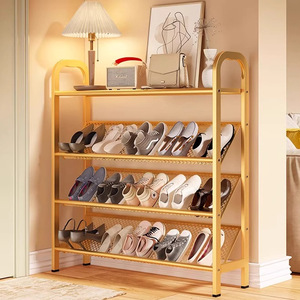 Multi Layer <b>Shoe</b> <b>Rack</b> XJ Space Saving Indoor <b>Storage</b> For Sneakers Boots High Heels Home Use - Product Image 1