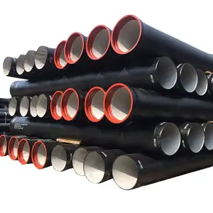 China Factory High Quality Ductile Cast Iron Pipe Ductile Iron Socket Spigot Pipe K9 1200mm Ductile Iron Pipe