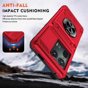 Nueva llegada Estuche rígido a prueba de golpes con soporte de anillo magnético Estuche para teléfono móvil para <span class=keywords><strong>Motorola</strong></span> Moto <span class=keywords><strong>Edge</strong></span> 50 Ultra 50 Pro - Product Image 3