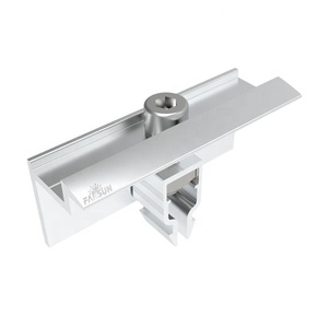 Abrazaderas de Aluminio para Sistemas de Energía Solar FarSun, Abrazadera de Extremo para Riel Solar - Product Image 5