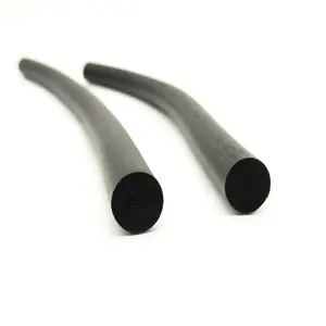 Factory Wholesale High Elasticity Round Silicone Rubber Foam Sealing Strip EPDM Round Sponge Rubber Cord