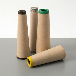 Balanced 200g 74x4.5x270mm <b>Thick</b> <b>Paper</b> Core Yarn Tube Anti Vibration For Flawless High Speed Spinning Vietnam OEM - Product Image 1