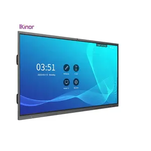 Multimedia Android Touch Panel Interactive Led Screen For School Wall Mounted Smart Board Interactive Whiteboard