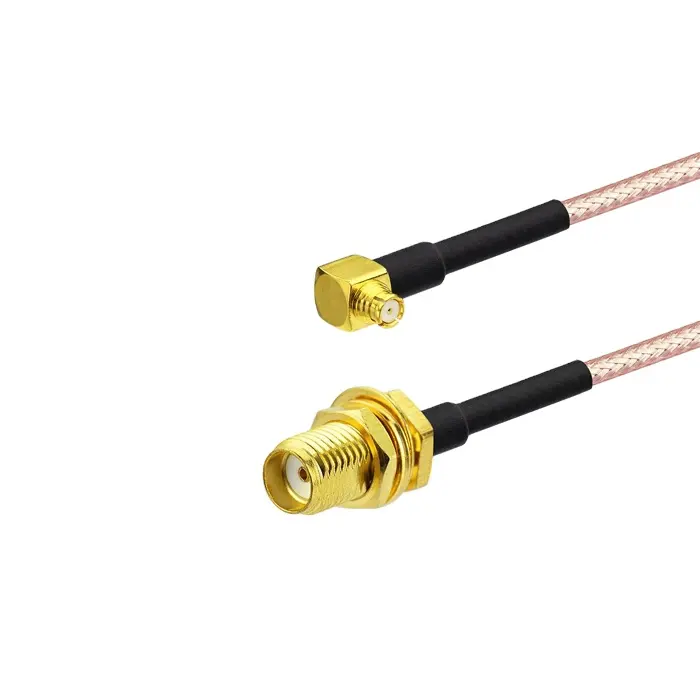 Customized RG174 MMCX To SMA Female Connector Extension RF Cable Coaxial Cable Assembly