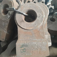 Marteau de concasseur en acier au manganèse haute résistance, moulé sous pression, doré, très vendu, pour l'extraction de minerai et la fabrication de sable