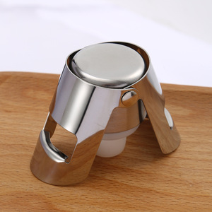 <span class=keywords><strong>Bouchon</strong></span> <span class=keywords><strong>de</strong></span> bouteille <span class=keywords><strong>de</strong></span> vin en acier inoxydable argenté, <span class=keywords><strong>bouchon</strong></span> hermétique pour champagne, <span class=keywords><strong>bouchon</strong></span> <span class=keywords><strong>de</strong></span> fermeture métallique, <span class=keywords><strong>bouchon</strong></span> d'étanchéité - Product Image 3