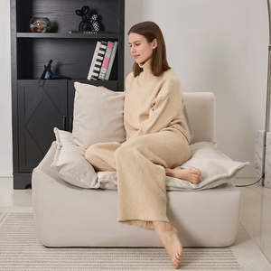 Konfurt Soft Fabric Two Back Cushion <strong>Support</strong> Memory Foam <strong>Sofa</strong> for Apartment &amp; Hotel Use Foldable Eco-Friendly Modern Design - Product Image 3