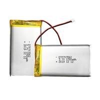 Harga Terbaik Baterai Lithium 3.7V 703562 Baterai Lithium Polymer Isi Ulang 1700mAh 500 Siklus Baterai Lipo untuk Perangkat Pintar