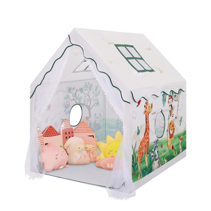 Tienda de Campaña Infantil de Gran Espacio y Fácil Montaje, Tienda de Campaña de Princesa, Casa de Juegos Interior con Luces de Estrellas - Product Image 5