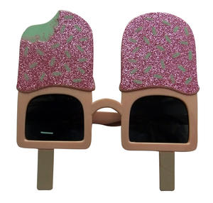 Nouveauté lunettes de soleil Crazy Hawaiian Flamingo lunettes de soleil de fête <span class=keywords><strong>cocotier</strong></span> - Product Image 6