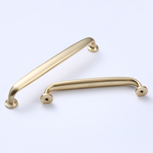 Đồ Nội Thất Vòng Hiện Đại Kéo Matte Màu Xám Tủ Xử Lý Tủ Bếp Cửa Ra Vào Xử Lý Kéo Ngăn Kéo - Product Image 3