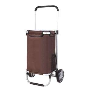 Fabriek Hitree Bedrukt Outdoor Camping Zware Trolleytas Draagbare 3-wielige Lichtgewicht Winkelwagen Kattentas - Product Image 5