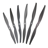 Hélices GEMFAN Swept Saber en nylon renforcé de fibre de verre CW & CCW 10/11/12/13/14/15/16/17 pouces, faible bruit, pousse élevée