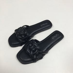 Sandales plates pour femme, de loisirs, de haute qualité, printemps-été, extérieur, bout ouvert, dessus en PU, légères, résistantes à l'usure, styles magnifiques - Product Image 1