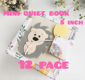 Histoire tranquille bonne nuit bébé livre en tissu jouet sensoriel éducatif Portable pour les enfants apprenant livre en feutre - Product Image 1