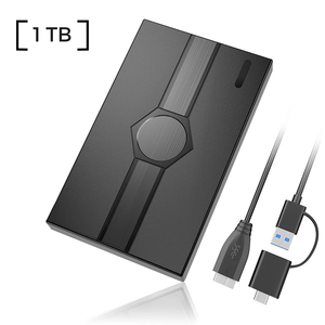 <strong>1TB</strong> Portable External Hard Drive 2.5" HDD USB 3.0 Type-C High Speed 140MB/<strong>s</strong> Mobile Storage for PC Mac Laptop PS5 <strong>Xbox</strong> <strong>One</strong> - Product Image 1