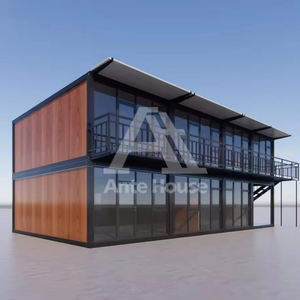 Rumah baja prefabrikasi 3 kamar tidur desain Modern rumah kecil rumah rumah Modern rumah kabin gudang dengan kamar mandi - Product Image 1