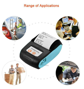 Yaomatec-Impresora térmica de recibos portátil, dispositivo de impresión de bolsillo de dientes azul, <span class=keywords><strong>teléfono</strong></span> Android, IOS, PC, aplicación gratuita, 58mm - Product Image 5