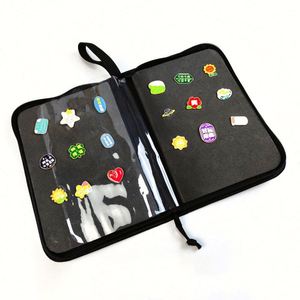 Dustproof EVA Badge <b>Storage</b> Bag Collection Badges Holder <b>Book</b> Travel Commemorative Badge Bag - Product Image 4