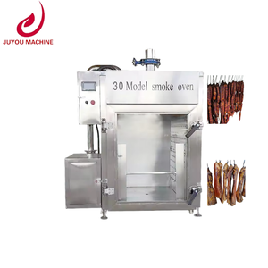 Four à fumage électrique automatique commercial pour saucisses et viandes, neuf, avec moteur à haute rigidité et composants essentiels - Product Image 1