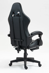 Silla Gamer con Respaldo Alto, Reposabrazos Fijos en Cuatro Puntos, Altura Ajustable, Color Naranja - Product Image 4
