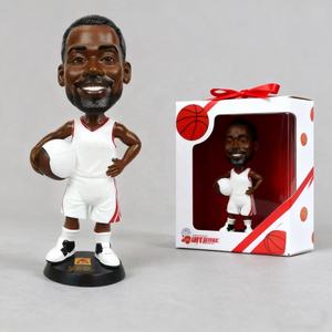 ตุ๊กตาหัวกลมทำจากเรซินสำหรับเล่นบาสเก็ตบอลของเล่นกีฬาของขวัญตามสั่ง - Product Image 1