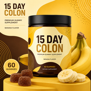 Gummies Détoxifiantes Naturelles de Haute Qualité pour le Foie et le Côlon, 60 Unités, avec Curcuma et Artichaut pour la Digestion et le Soutien Immunitaire - Product Image 3