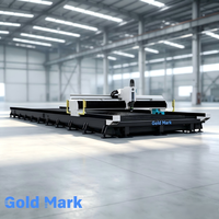 Machine de découpe laser à fibre CNC GOLDMARK, découpeuse d'acier inoxydable, d'acier au carbone, d'aluminium, équipement industriel pour le traitement des métaux