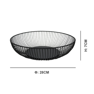 Panier de rangement en fil de fer forgé sur mesure pour fruits et légumes, organisateur de cuisine et de garde-manger, vente en gros - Product Image 4