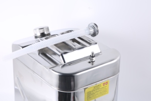 304 acier inoxydable 10l 15l 20l 25l 30l 35l <span class=keywords><strong>40l</strong></span> 50L jerrican pour l'essence Diesel emballage Auto réservoir d'essence de rechange - Product Image 4