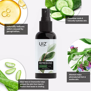 Crema desodorante de bolas para hombres, Ph equilibrado, antirozaduras, Control de olores, ingle, reduce la picazón en la ingle, antitranspirante, humectante a base de hierbas - Product Image 4