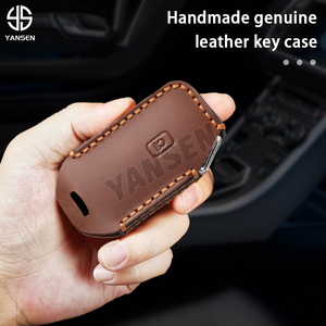 2025 étui à clés de voiture en cuir pour <span class=keywords><strong>Kia</strong></span> <span class=keywords><strong>Sportage</strong></span> 2023 2024 Ray Sorento Soul Telluride Cerato 2020 K5 K8 2022 <span class=keywords><strong>porte</strong></span>-clés à distance - Product Image 5