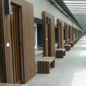 Tùy chỉnh PS hạt gỗ sàn nghệ thuật trang trí PS nhựa Lumber giá thấp bán buôn Gỗ nhựa composite Board - Product Image 6