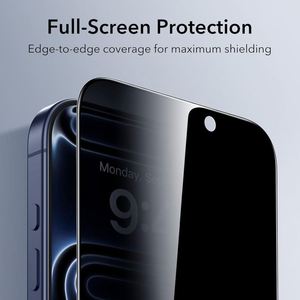 Offre Spéciale – Protection d'écran de confidentialité 2.5D ultra-fine en verre trempé 9H anti-espion personnalisée, couverture intégrale, pour 18 unités (approvisionnement en gros) - Product Image 3