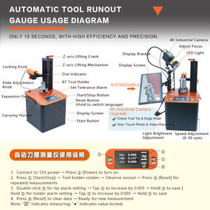 BT30/BT40/BT50 alat ukur otomatis, alat pengukur lari Digital portabel 9kg - Product Image 4