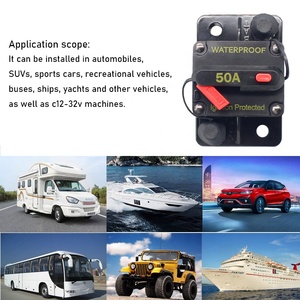 Disjoncteur étanche pour voiture et bateau, 12-48V DC, 200A/120A/60A/100A, protection contre les surcharges - Product Image 4