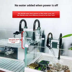 Nieuwe Aanwinst XBL Serie Plastic Wandgemonteerde Stille Externe Hangende Aquarium Visbak Filter Vervangbaar Filtermateriaal Leven - Product Image 4