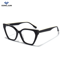 Montures de lunettes optiques en acétate pour femmes, prix d'usine, montures de lunettes en acétate, montures de lunettes tendance
