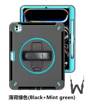 Black mint green-hand strap