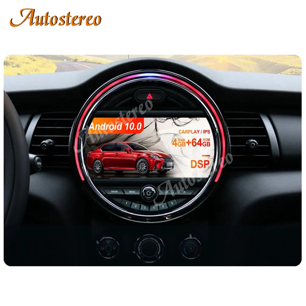 AutoStereo Android 10.0 per BMW MINI F54 F55 F56 NBT 2014-2016 EVO 2018-2021 lettore multimediale per auto navigazione GPS Radio HeadUnit
