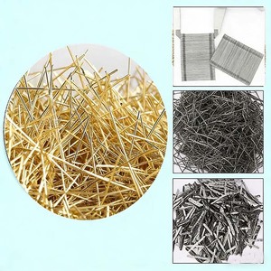 Fil d'acier microfibreux recouvert de cuivre à très haute résistance à la traction pour le renforcement du béton, applications pour passerelles et entrepôts - Product Image 2