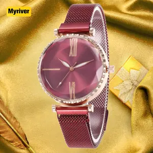 Myriverシンプルダイヤル女性時計3Atm防水時計クォーツ腕時計ドロップシッピング女性Reloj Para Mujer