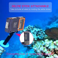 Funda Impermeable para Teléfono ShellBox IP68, Botón Físico para Cámara, Ventilación de Aire, Resistente a Golpes, Soporte Universal para Selfie Stick y Trípode