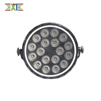 XJ DMX Contrôlable 90W LED RGBW Éclairage de scène Effet moulin à vent Ouverture auxiliaire Création d'ambiance pour fêtes/mariages/salles de bal