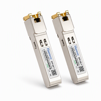 Expédition rapide, transceiver électrique en cuivre SFP-T 1.25G Gigabit RJ45, adaptateur de câble réseau 100m pour serveur rack NIC
