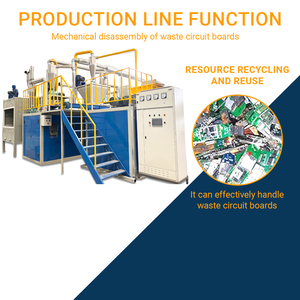 Nouvelle technologie E déchets ferraille Pcb carte mère recycler Machine or récupération ferraille Pcb usine de recyclage - Product Image 6