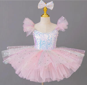 Robe de ballet <span class=keywords><strong>tutu</strong></span> pour filles de maternelle, petit cygne, robe de performance de ballet, <span class=keywords><strong>tutu</strong></span> <span class=keywords><strong>pas</strong></span> <span class=keywords><strong>cher</strong></span>, costume de ballet <span class=keywords><strong>rose</strong></span> - Product Image 1